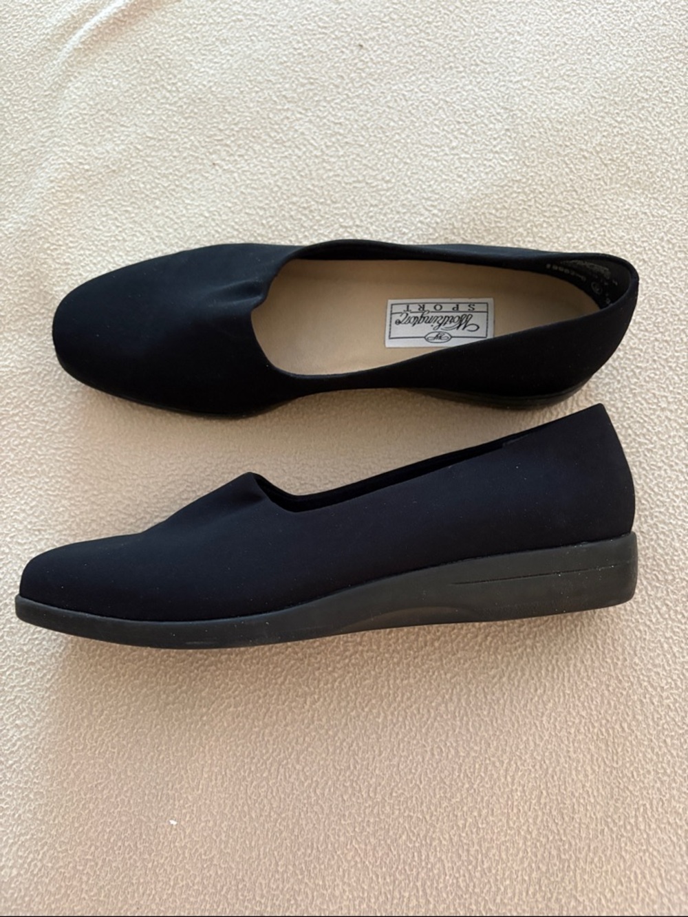 Worthington Sport Black Slip-On Women's Flats. 9 medium - Picture 5 of 6